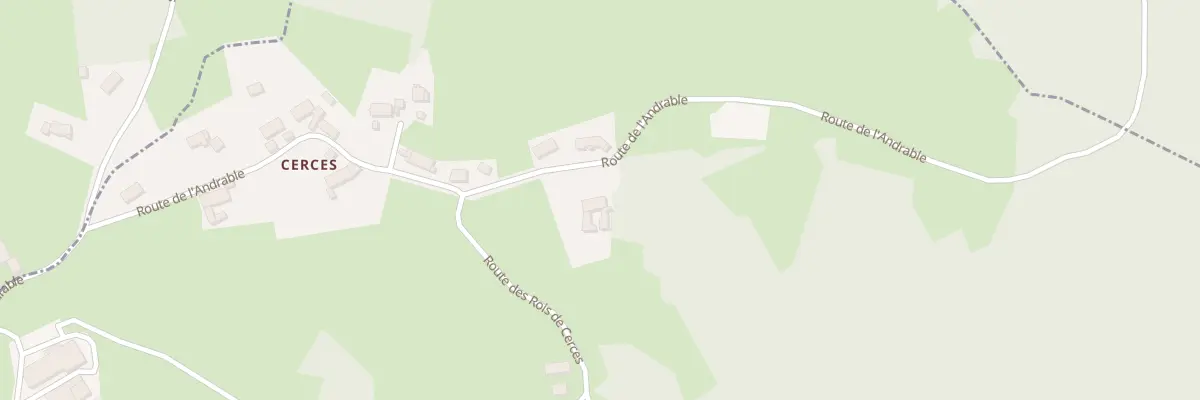 Plan du 5227 Serces à Tiranges
