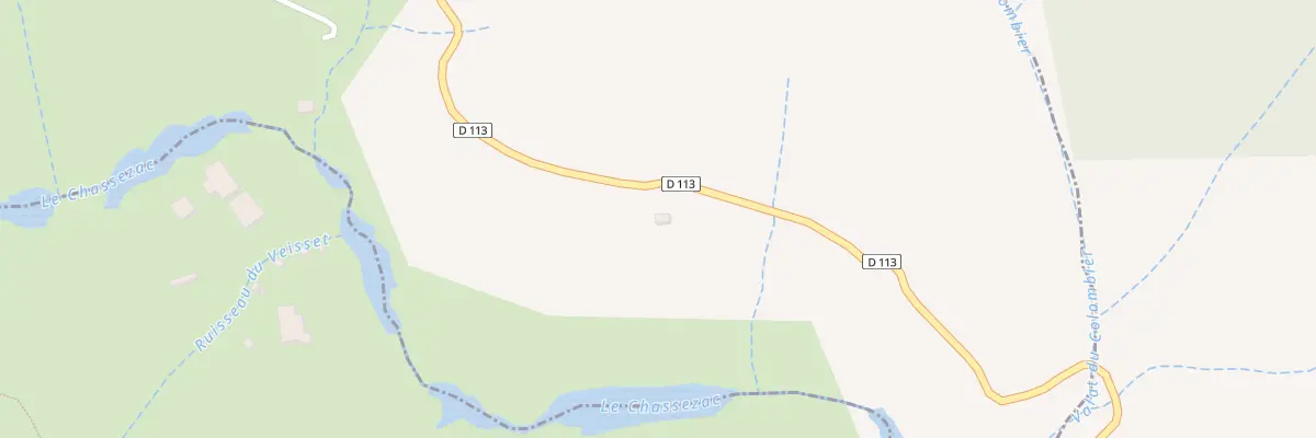 Plan du 5105 La Rouviere à Sainte-Marguerite-Lafigère