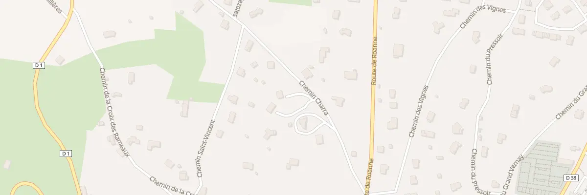 Plan du 173 Che Charra à Saint-Germain-Laval