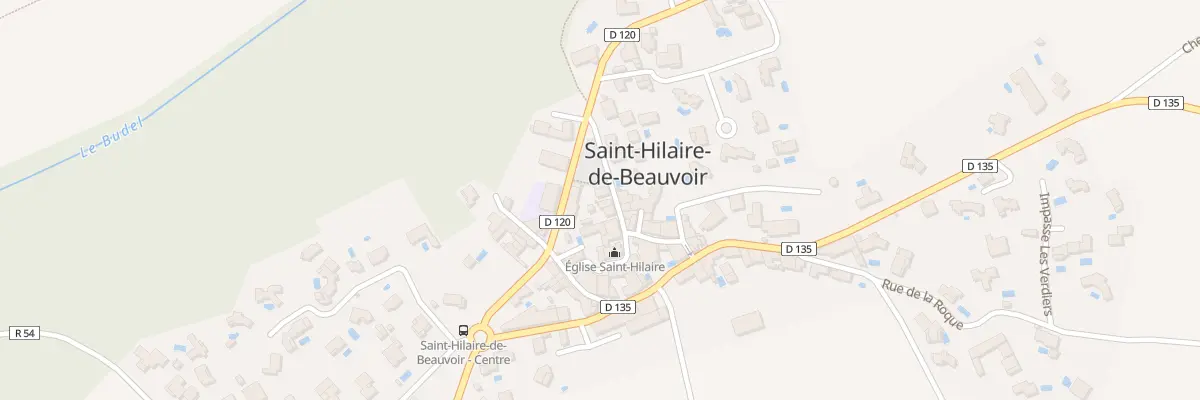 Plan du 60 Rue des Puits à Saint-Hilaire-de-Beauvoir