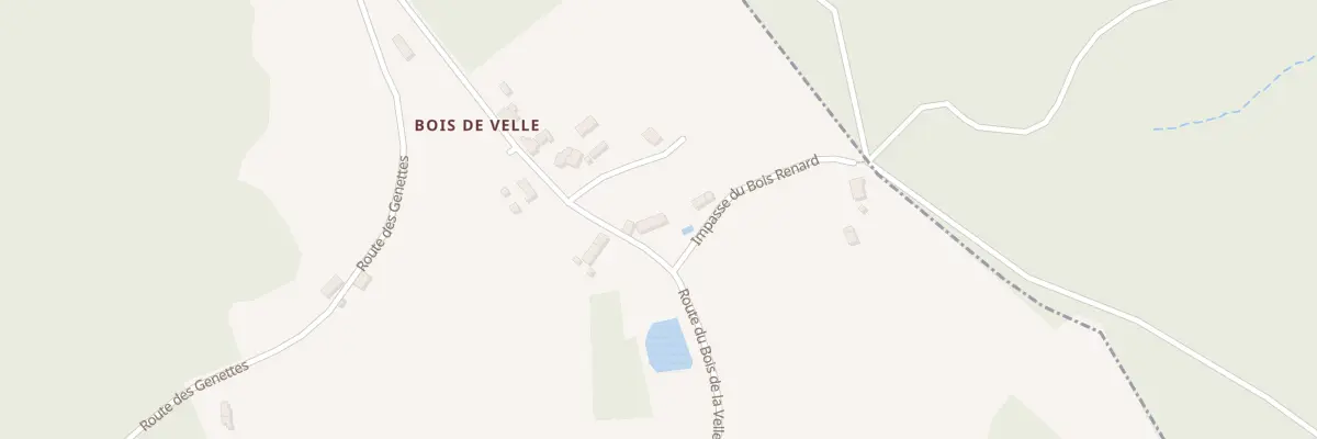 Plan du 80 Bois de Velle à Millay
