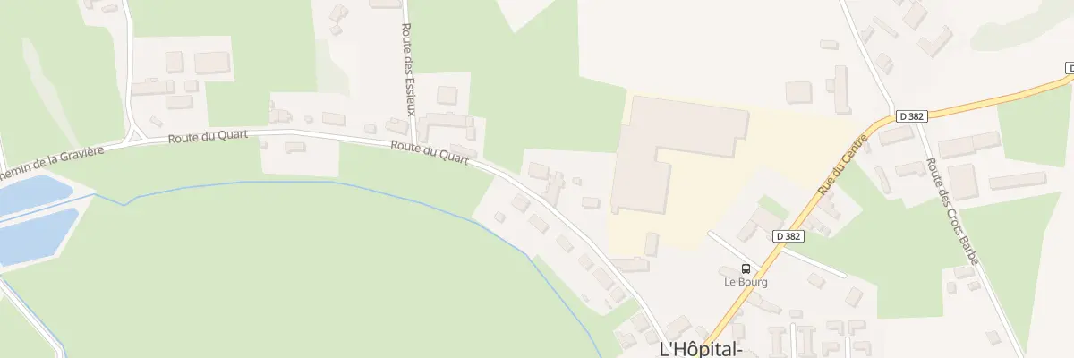 Plan du 5031 Le Bourg à L’Hôpital-le-Mercier