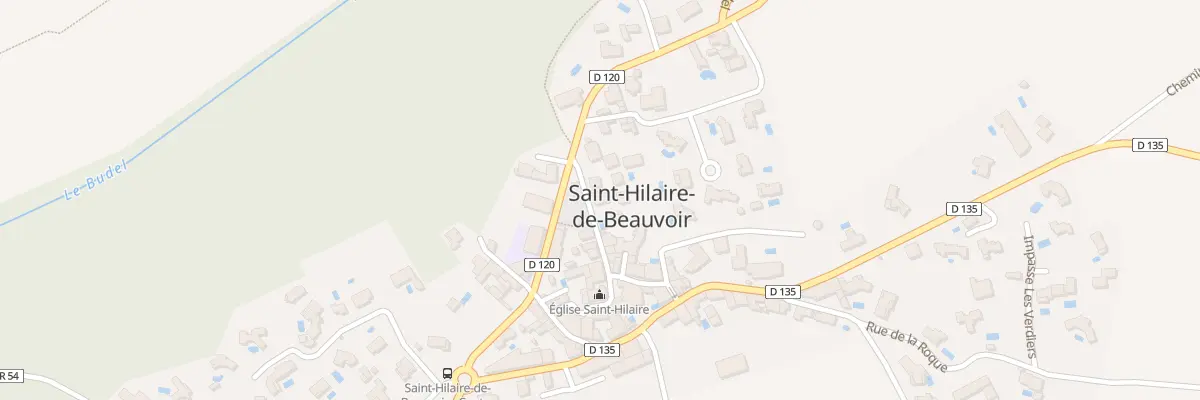 Plan du 35 Rue des Puits à Saint-Hilaire-de-Beauvoir