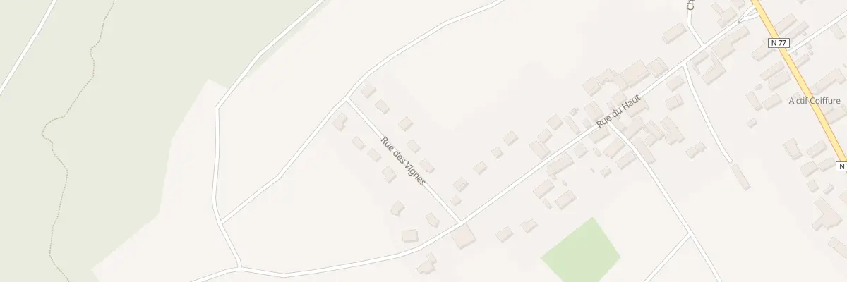Plan du 4 Rue des Vignes à Villery