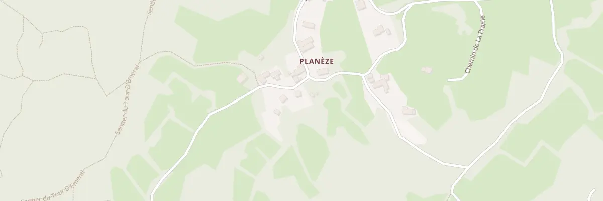 Plan du 5002 Planeze à Mézères