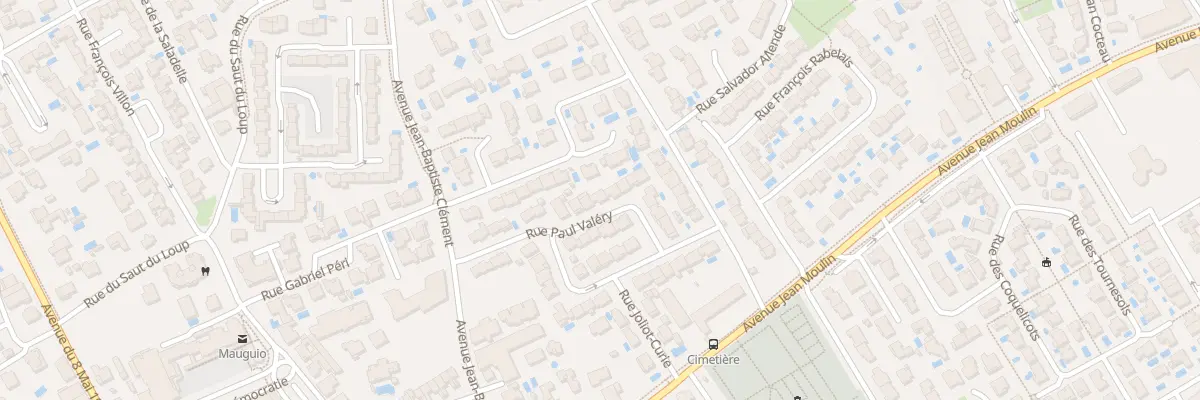 Plan du 141 Rue Paul Valery à Mauguio