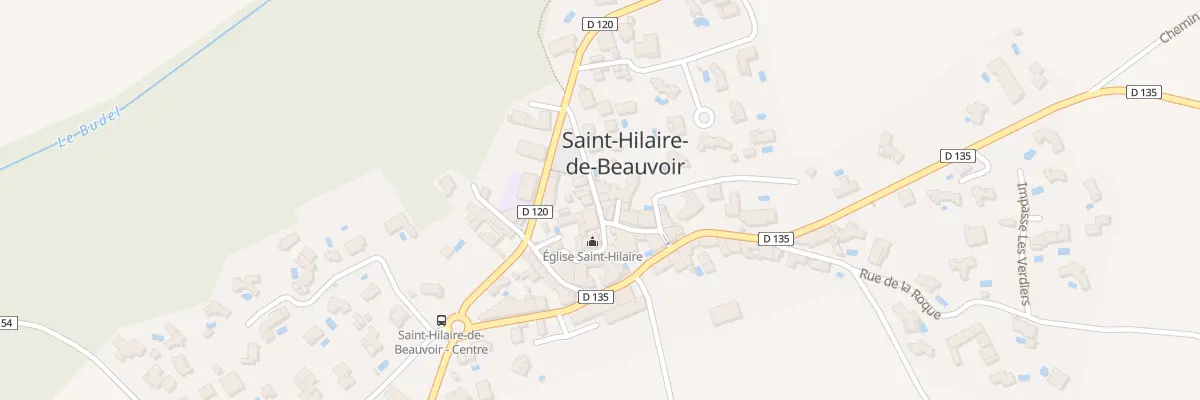 Plan du 75 Rue des Puits à Saint-Hilaire-de-Beauvoir