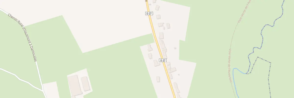 Plan du 15 Rue de Maubeuge à Damousies