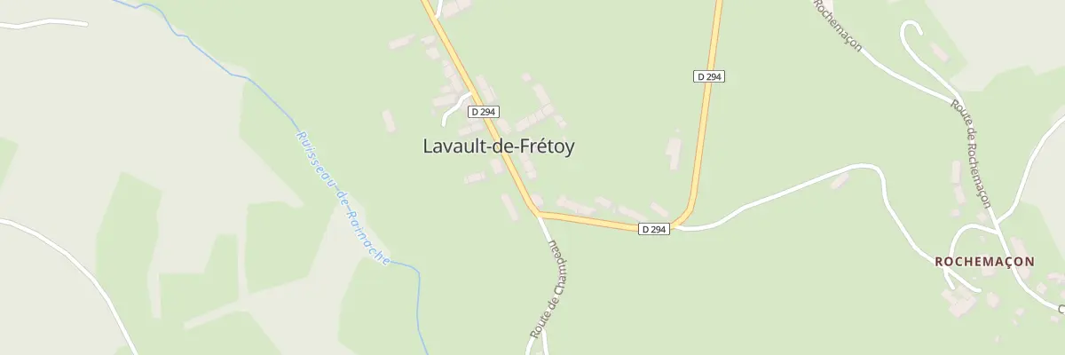 Plan du 49 Rue Georges Leyton à Lavault-de-Frétoy