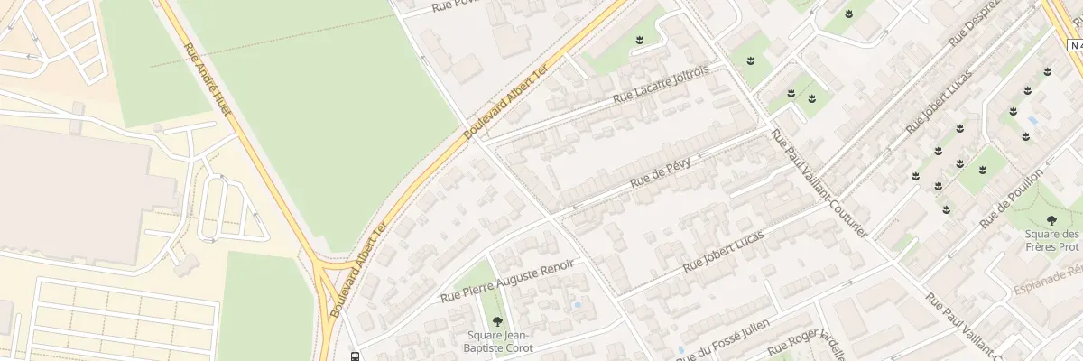 Plan du 142 Rue Saint-Thierry à Reims