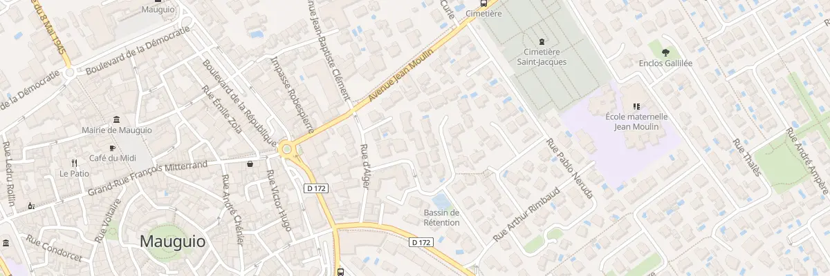 Plan du 164 Rue Georges Sand à Mauguio
