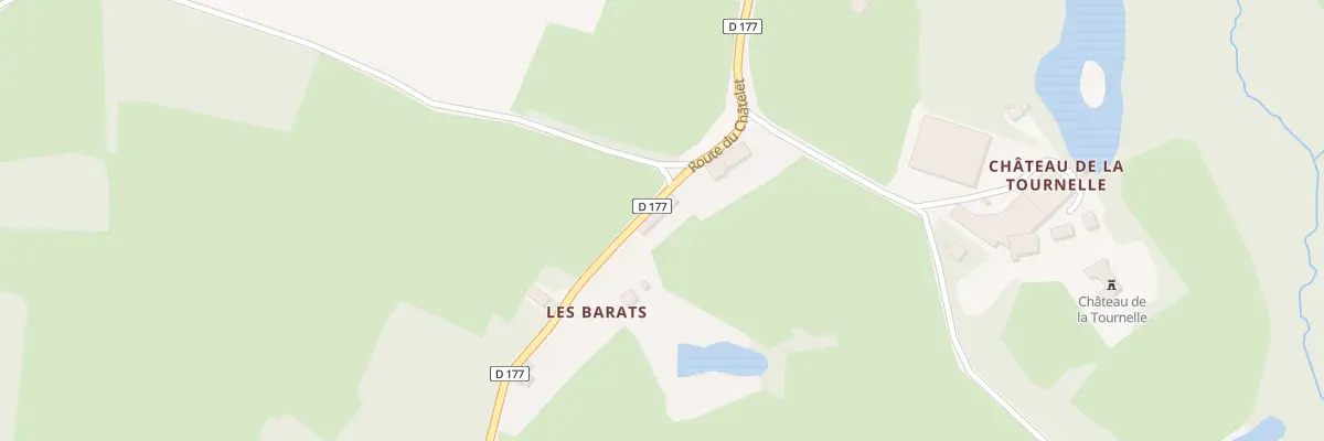 Plan du 663 Les Barats à Sermages