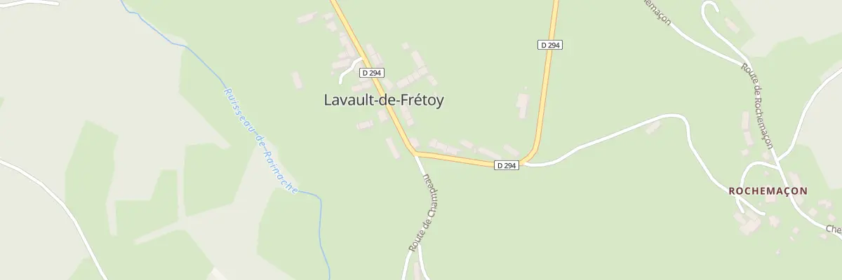 Plan du 51 Rue Georges Leyton à Lavault-de-Frétoy