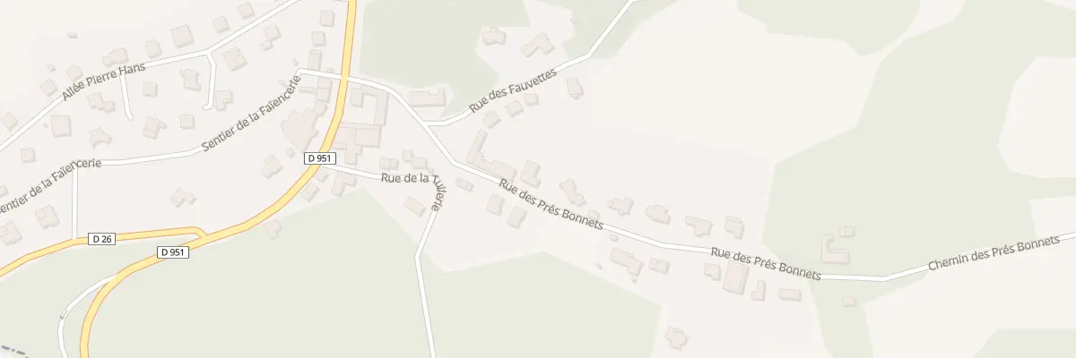 Plan du 7 Rue des Pres Bonnets à Villers-Allerand