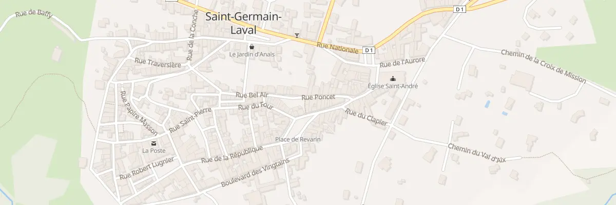 Plan du 24 Mte Piotery à Saint-Germain-Laval