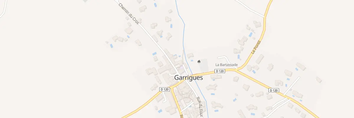 Plan du 5134 Le Gibert à Garrigues