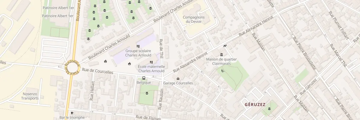 Plan du 78 Rue Alexandre Henrot à Reims