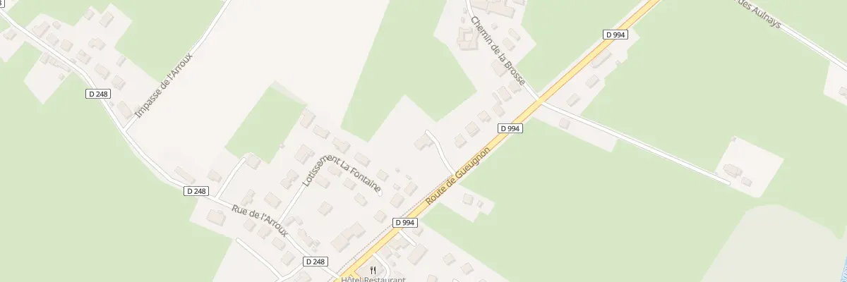 Plan du 37 Rte de Gueugnon à Digoin