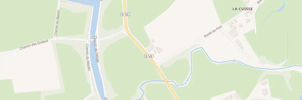 Plan du 3311 Rte de Melay. à Artaix
