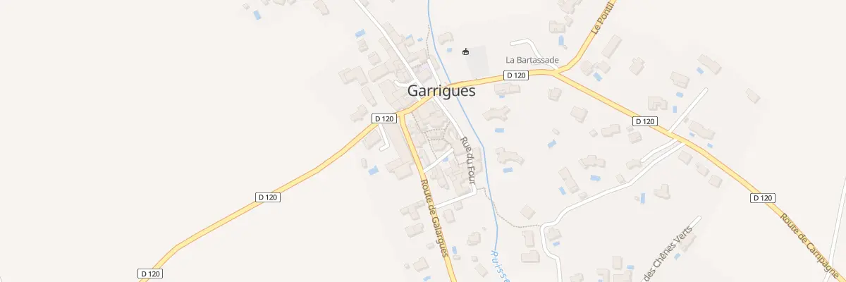 Plan du 5018 Village à Garrigues