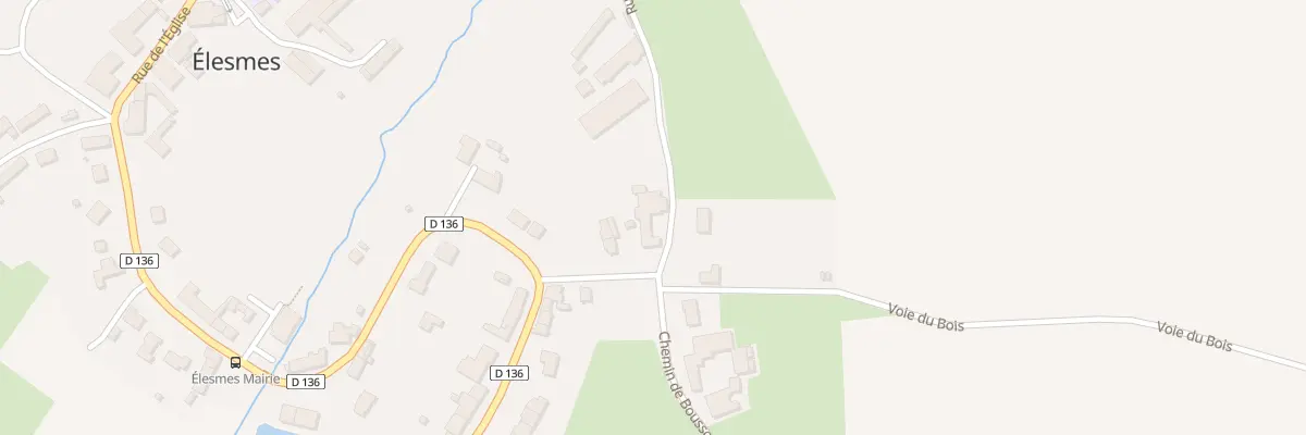Plan du 22 Rue de Boussois à Élesmes