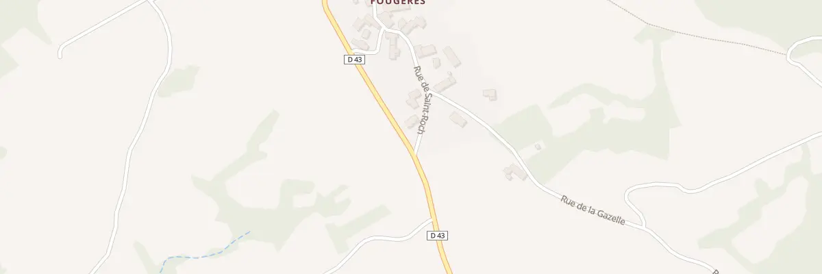 Plan du 5002 Fougeres à Saint-Étienne-Lardeyrol