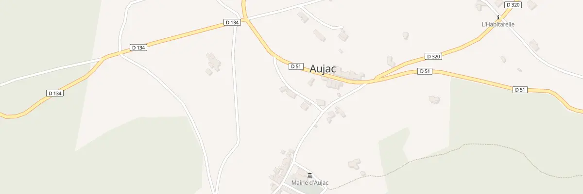 Plan du 5056 Aujac à Aujac