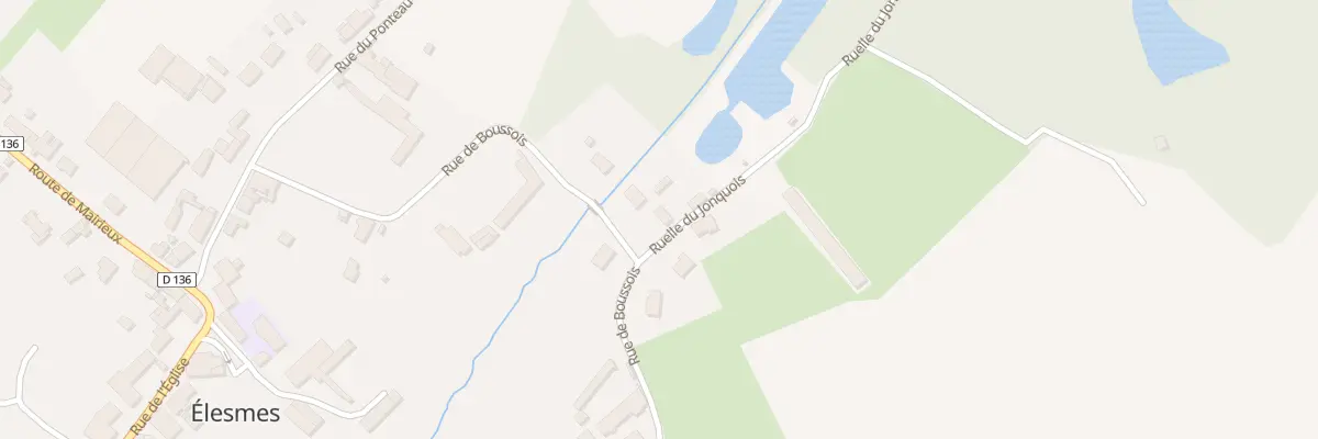 Plan du 13 Rue de Boussois à Élesmes