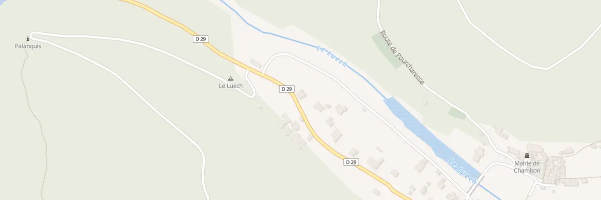 Plan du 5067 Palanqui à Chambon