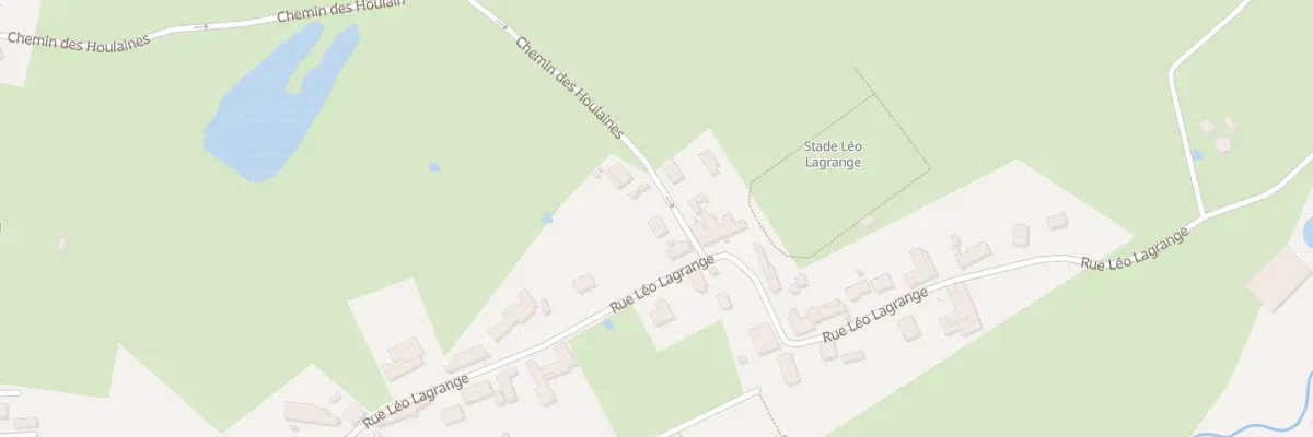 Plan du 2 Che des Houlaines à Wignehies