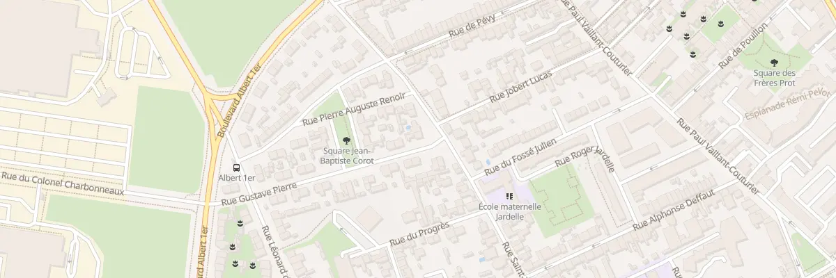 Plan du 133 Rue Saint-Thierry à Reims