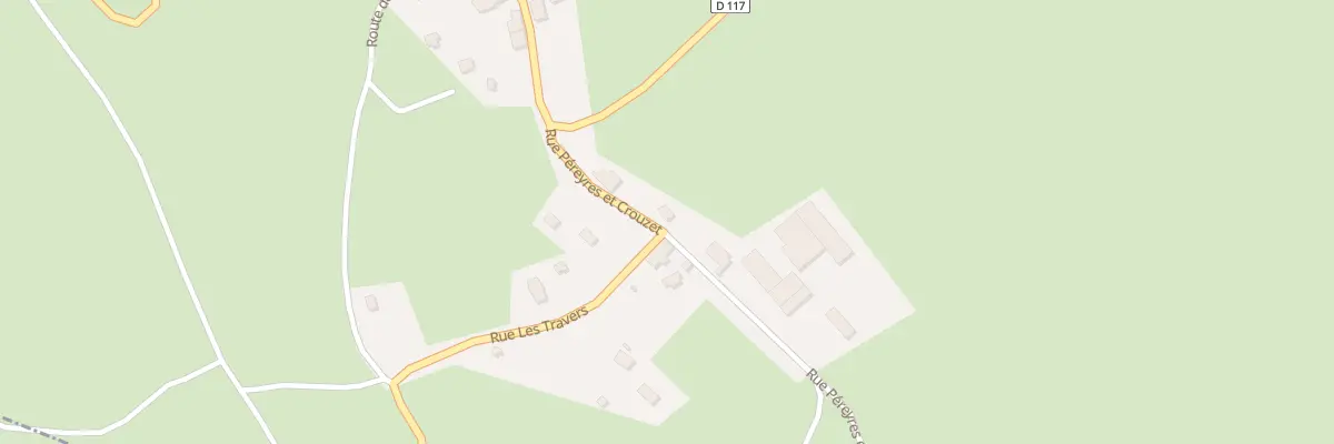Plan du 5056 Pereyres et Crouzets à Issanlas