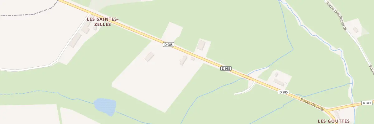 Plan du 1655 Rte de Luzy à Cuzy