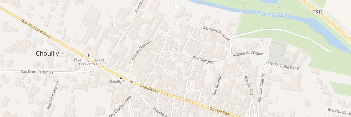 Plan du 5032 Rue Melignon à Chouilly