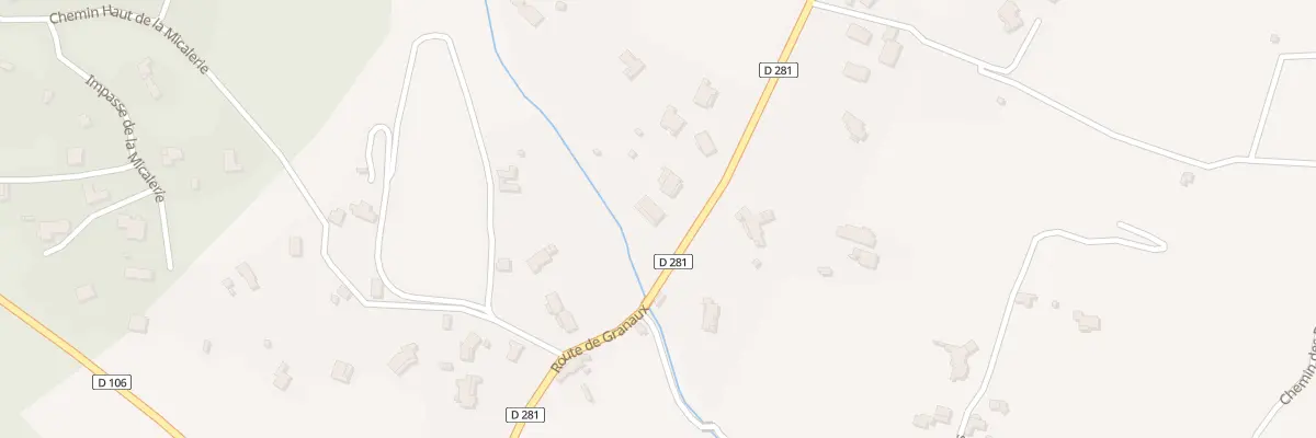 Plan du 751 Rte de Granaux à Boisset-et-Gaujac