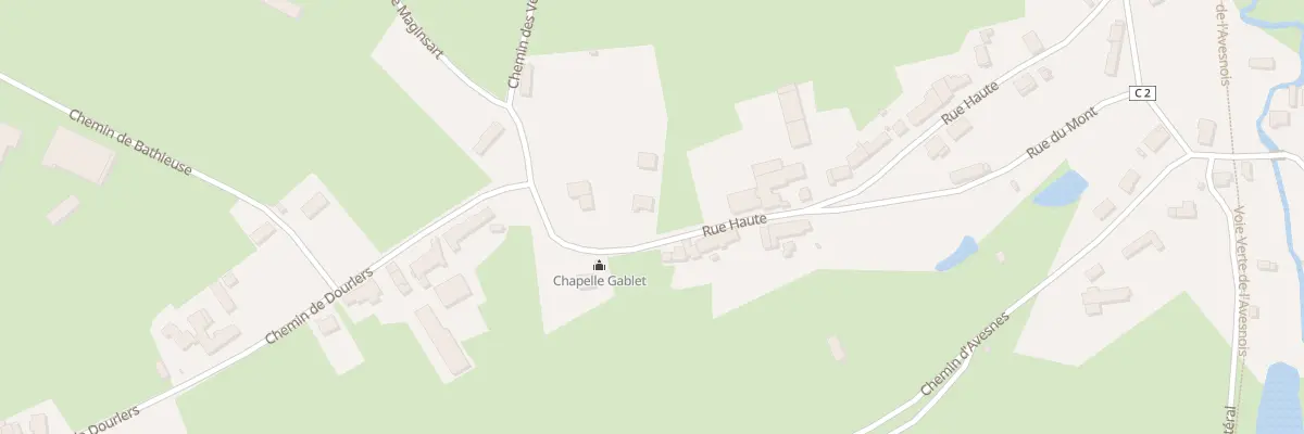 Plan du 8 Rue du Mont à Dimont