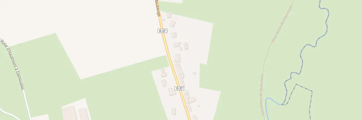 Plan du 46 Rue de Maubeuge à Damousies
