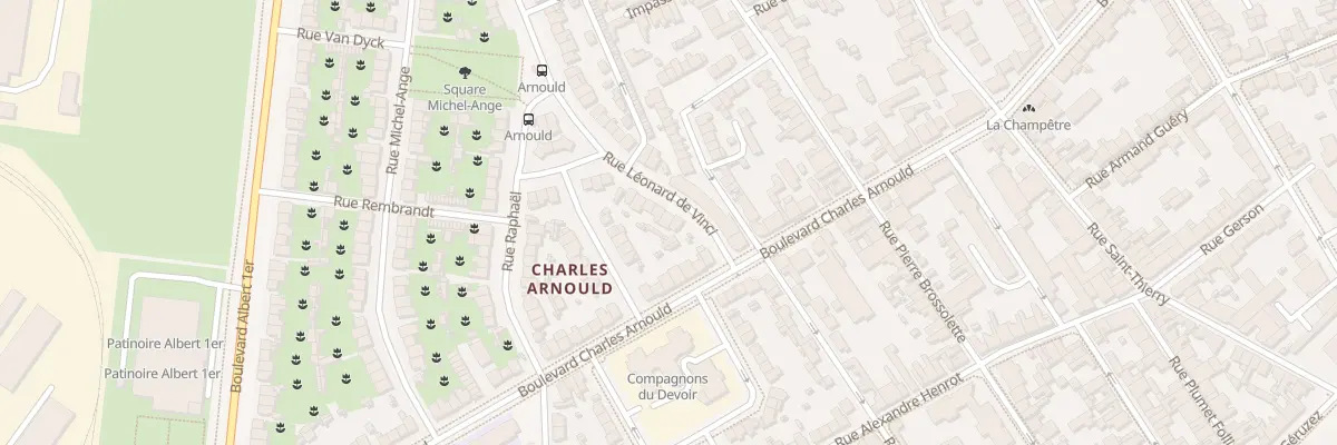 Plan du 3 Rue Léonard de Vinci à Reims
