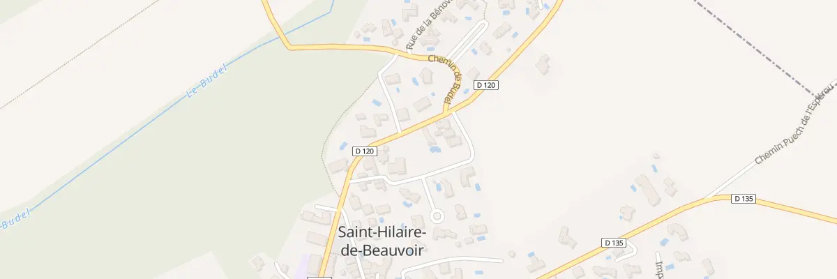 Plan du 340 Av de Galargues à Saint-Hilaire-de-Beauvoir