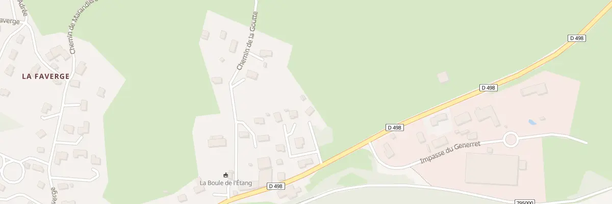 Plan du 2 Imp de l’Étang à Estivareilles