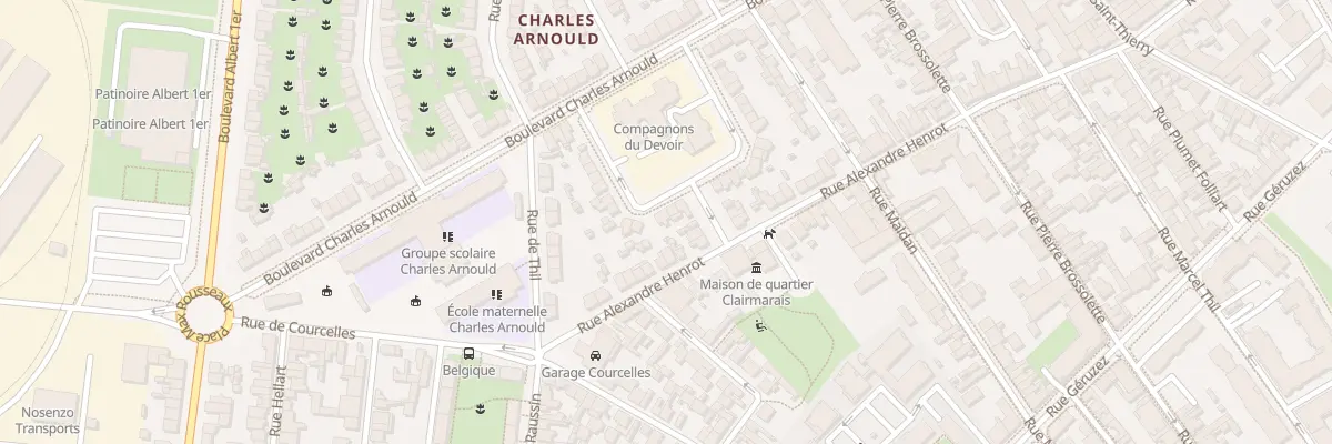 Plan du 18 Rue Louis Le Nain à Reims