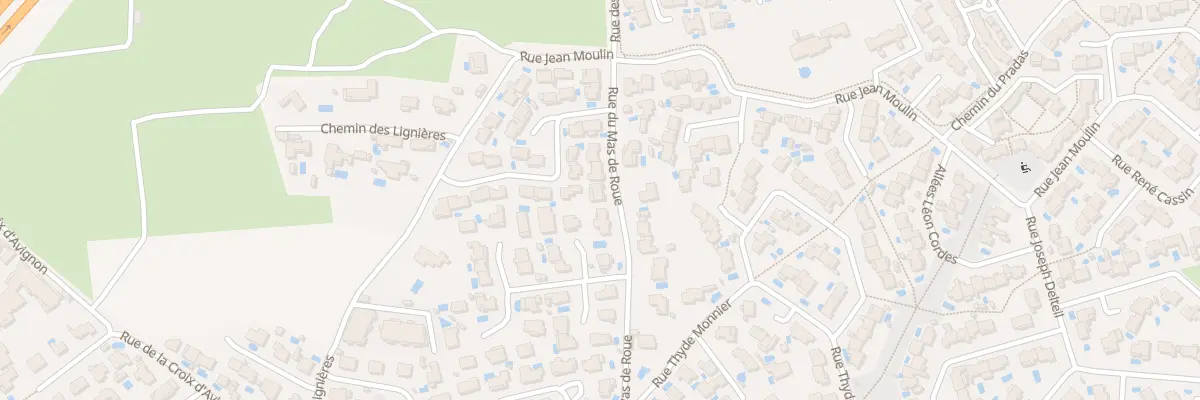 Plan du 545 Rue du Mas de Roue à Baillargues