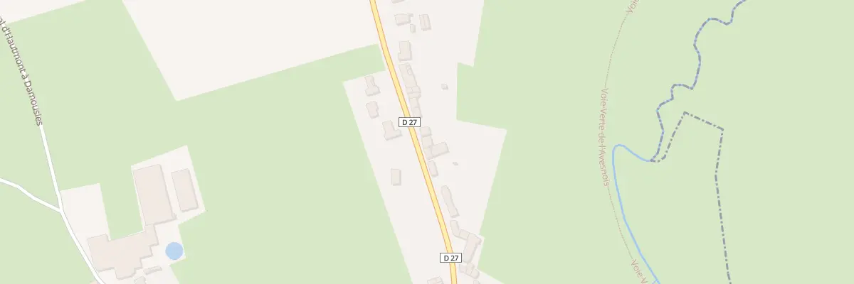 Plan du 32 Rue de Maubeuge à Damousies