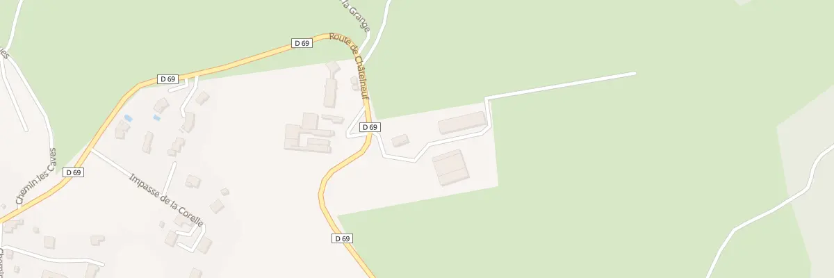 Plan du 2400 Rte de Châtelneuf à Essertines-en-Châtelneuf