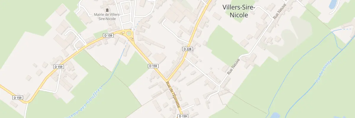Plan du 9 Rue Albert Mathieu à Villers-Sire-Nicole