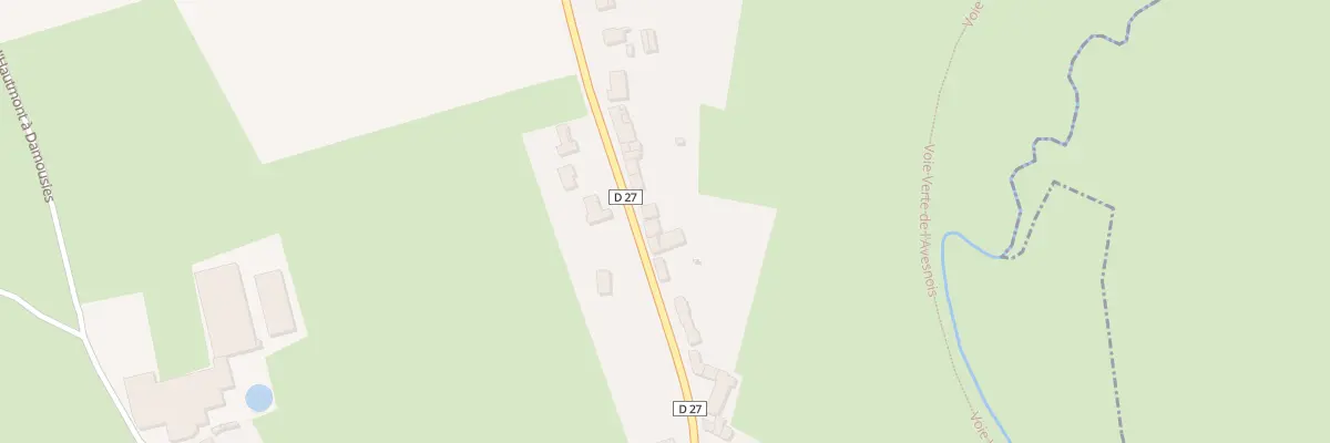 Plan du 34 Rue de Maubeuge à Damousies