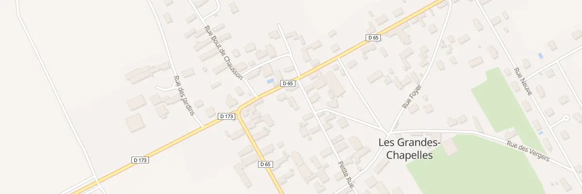 Plan du 19 Ptr Petite Rue aux Grandes-Chapelles