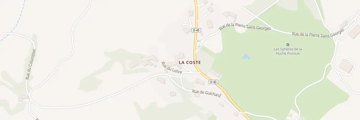 Plan du 2 Rue du Lohre à Saint-Étienne-Lardeyrol