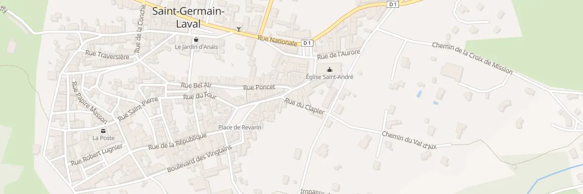 Plan du 54 Rue Denfert-rochereau à Saint-Germain-Laval