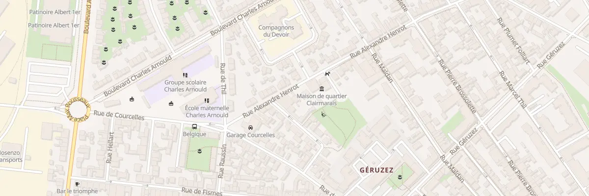 Plan du 79 Rue Alexandre Henrot à Reims